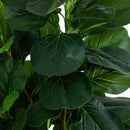 6' Fiddle Leaf Fig Tree in Handmade Jute and Cotton Planter - BlueJay Avenue