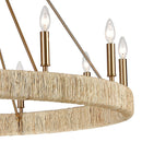 Abaca 12 - Light Chandelier Light Fixture - BlueJay Avenue