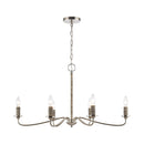 Abaca 32" 6 - Light Chandelier - BlueJay Avenue
