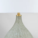 Ambella Celadon Glass Table Lamp - BlueJay Avenue
