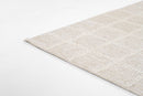 Archer Check Beige Hand Tufted Wool Rug - BlueJay Avenue