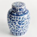 Barclay Butera Dynasty Blossom Lidded Jar - BlueJay Avenue