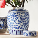 Barclay Butera Dynasty Blossom Lidded Jar - BlueJay Avenue