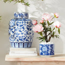 Barclay Butera Dynasty Blossom Lidded Jar - BlueJay Avenue