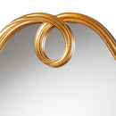 Baxton Studio Eara Gold Wall Arch Mirror - BlueJay Avenue