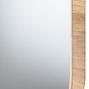 Bella Oval Rattan Mirror - BlueJay Avenue