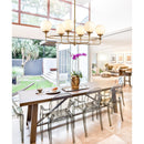 Beverly Hills 6 - Light Modern Gold Chandelier - BlueJay Avenue