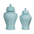 Celadon Temple Jar - BlueJay Avenue