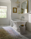 Darling Coral Machine Washable Rug - BlueJay Avenue