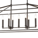 Fairfax 7 - Light Black Kitchen Island Lighting - BlueJay Avenue