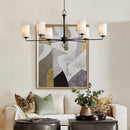 Ginevra Black Chandelier Light Fixture - BlueJay Avenue