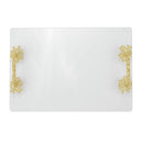 Isadora Glass Decorative Tray - BlueJay Avenue