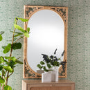 Isley Rattan Wall Accent Mirror - BlueJay Avenue