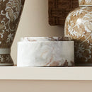 Jaqueline Round Marble Decorative Lidded Storage Box - BlueJay Avenue