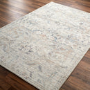 Marlene Cream & Blue Traditional Area Rug - BlueJay Avenue