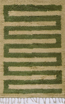 Neo Green Shag Rug - BlueJay Avenue