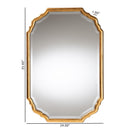 Pacino Gold Mirror - BlueJay Avenue