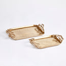 Pomegranate Branch Decorative Trays, Set Of 2 - BlueJay Avenue