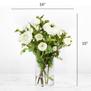 Real Touch Ranunculus Artificial Flower - 15" - BlueJay Avenue