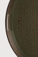 Round Second Nature Wooden Tray II, Small - BlueJay Avenue