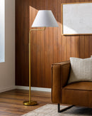 Salle Gold Floor Lamp - BlueJay Avenue