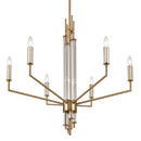 Serena 6 - Light Modern Gold Chandelier - BlueJay Avenue