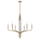 Serena 6 - Light Modern Gold Chandelier - BlueJay Avenue