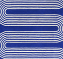 Simba Cobalt Wool Hand Woven Rug - BlueJay Avenue