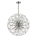 Starburst Sputnik Chandelier in Chrome Finish - BlueJay Avenue