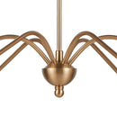 Wellsley Dimmable 6 - Gold Light Linear Chandelier - BlueJay Avenue