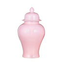 Blush Pink Porcelain Temple Jar - BlueJay Avenue
