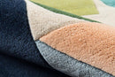 Delmar Wright Multi Wool Hand Tufted Modern Area Rug - BlueJay Avenue