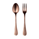 Epoque Titanium Coating 2 pc Pewter Finish Serving Set - BlueJay Avenue