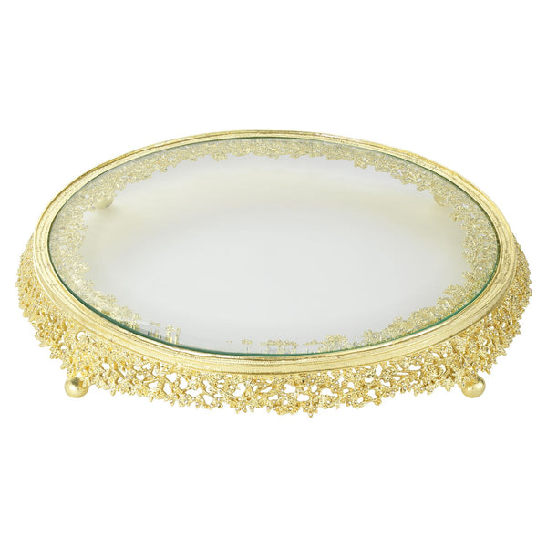 Gold Isadora Cake Stand - BlueJay Avenue