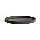 Graphite Glass Ottoman Tray - BlueJay Avenue