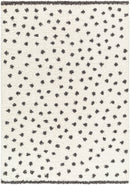 Huey White And Black Rug - BlueJay Avenue