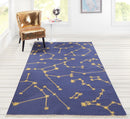 Novogratz Celestial Area Rug, Navy - BlueJay Avenue