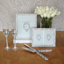 Windsor 4" x 6" Double Photo Frame, Silver - BlueJay Avenue