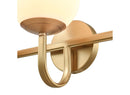 Caroline 24-Inch 3-Light Brushed Gold Bathroom Vanity Light - BlueJay Avenue