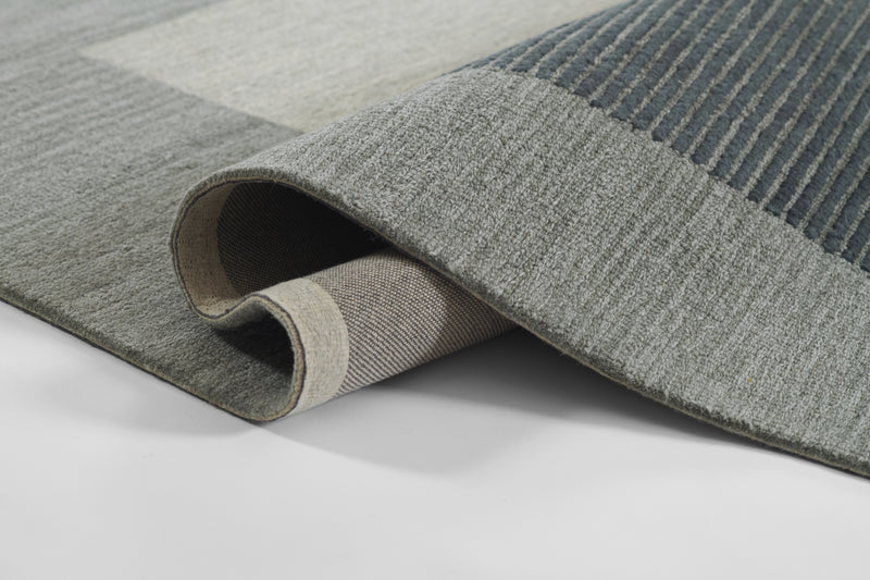 Alistar Hand Tufted Wool Blue Area Rug - BlueJay Avenue