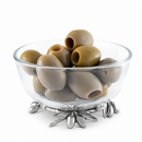 Vagabond House Olive Grove Glass & Pewter Dip Bowl