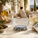 Vagabond House Olive Grove Glass & Pewter Dip Bowl