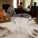 Vagabond House Harvest Turkey Hand-Blown Glass Gravy Boat