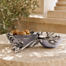 Vagabond House Olive Grove Double Stainless Steel Serving Bowl