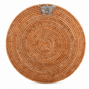 Orchid Hand Woven Rattan Round Placemats, Set of 4