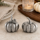 Vagabond House Pumpkin Pewter Salt & Pepper Shakers, Set of 2