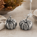 Vagabond House Pumpkin Pewter Salt & Pepper Shakers, Set of 2