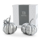 Vagabond House Pumpkin Pewter Salt & Pepper Shakers, Set of 2
