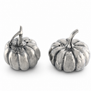 Vagabond House Pumpkin Pewter Salt & Pepper Shakers, Set of 2