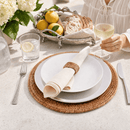 Hand Woven Rattan Round Placemat - Set of 4